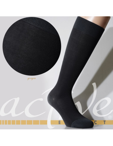 Gambaletti in cotone unisex riposanti 120 den. a compressione graduata Elly CR9105