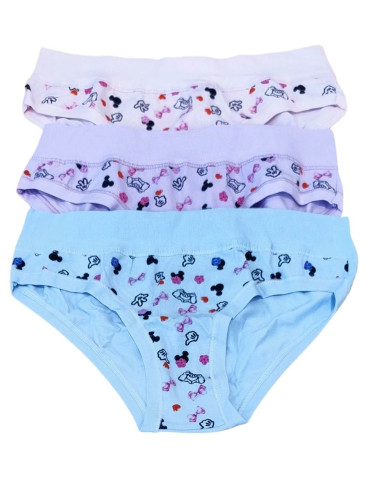 Gruppo 3 slip boxerini donna fantasia Emy Lovely Girl 6759D