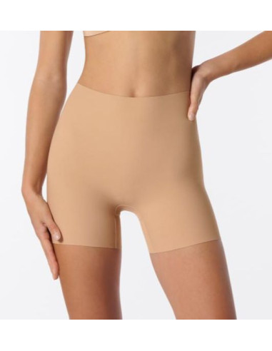Women's micro laser cut high waist long leg briefs anti-mark Lepel 2807