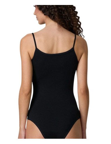 Body top a spalla stretta in cotone elasticizzato Jadea 4155