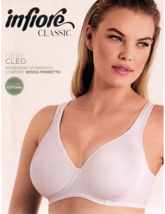 Reggiseno senza ferretto in cotone Infiore Cotton Touch New Cleo 2