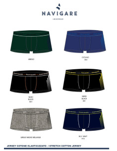 Group 6 men stretch cotton boxer Navigare 21430Z 2