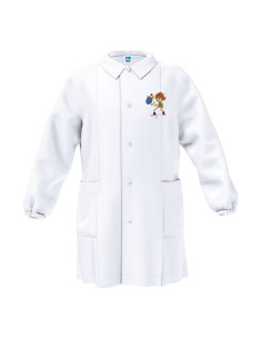 Boy kindergarten apron Siggi Happy School 33GR4188 White