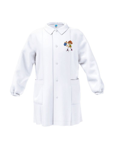Boy kindergarten apron Siggi Happy School 33GR4188 White