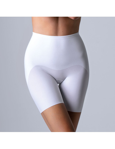 Women's modelling micro laser cut high waist long leg briefs anti-mark Cotonella CD033 Women's modelling micro laser cut high waist long leg briefs anti-mark Cotonella CD033