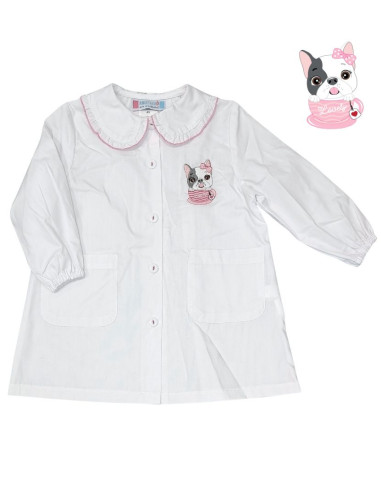 Girl smock for asylum Andy&Gio' 90288 White