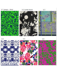 Short-sleeved open-front women's dress Marila 583 2