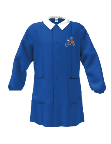 Boy smock for school Siggi Happy School 33GR4240 Bluette