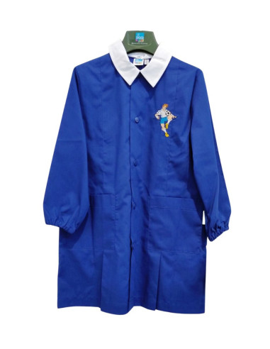 Boy smock for school Siggi Happy School 47GR4256 Bluette
