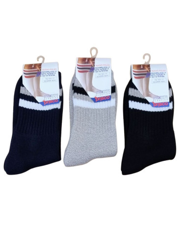 Men's sponge tennis socks Prisco Tennis CR stripes Men's sponge tennis socks Prisco Tennis CR stripes