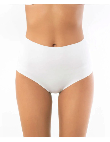 Women's high briefs in laser-cut stretch cotton and lace Sielei Invisible Cotton 15119 Women's high briefs in laser-cut stretch cotton and lace Sielei Invisible Cotton 15119