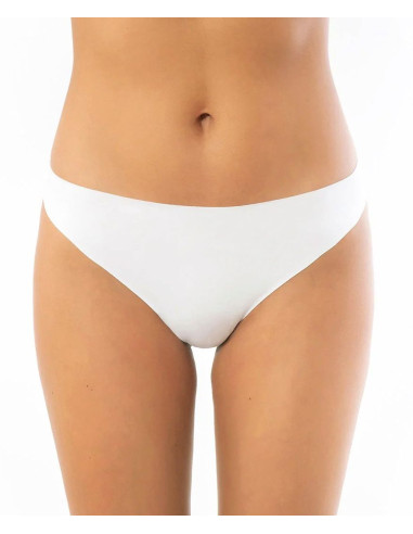 Women's laser-cut stretch cotton with lace brazilian briefs Sielei Invisible Cotton 15117 Women's laser-cut stretch cotton with lace brazilian briefs Sielei Invisible Cotton 15117