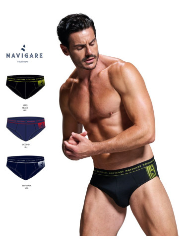 Gruppo 3 slip uomo moda in cotone elasticizzato Navigare 21433Z