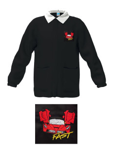 Casacca scuola bambino Siggi Happy School 33CS1840 Nero 2
