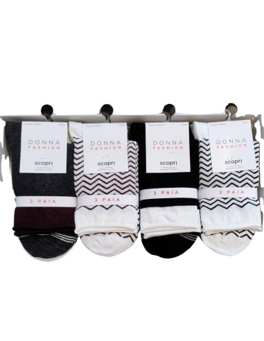 Group 3 warm cotton short socks Scopri Prisco Claudine