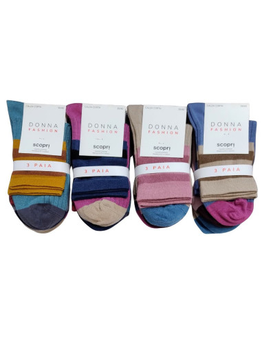 Group 3 warm cotton short socks Scopri Prisco America