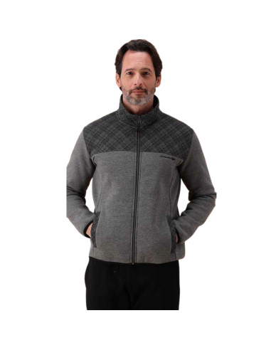 Tuta uomo in cotone felpato con zip Fratelli Campagnolo 8Q77558