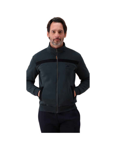 Tuta OVER uomo in cotone felpato con zip Fratelli Campagnolo 8Q78557