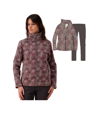 TUTA DONNA IN FELPA FRATELLI CAMPAGNOLO 8Q76548