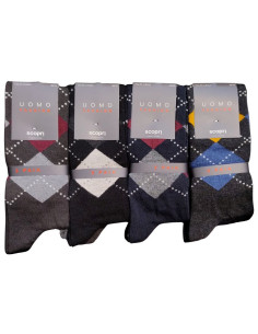 Group 3 men warm cotton long socks Scopri Prisco Verona