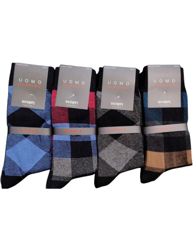 Group 3 men warm cotton short socks Scopri Prisco Perugia