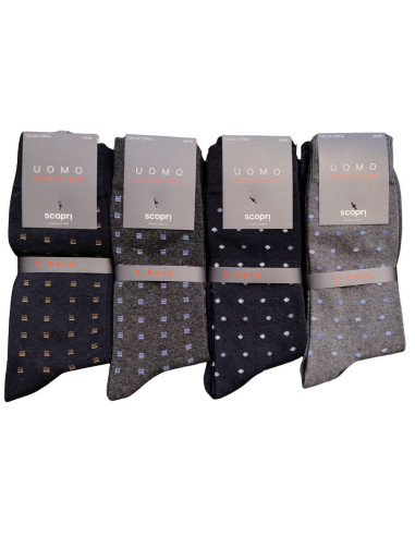 Group 3 men warm cotton short socks Scopri Prisco Amalfi
