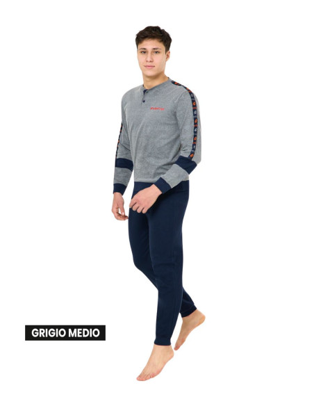 Pigiama da ragazzo in caldo cotone Lotto LP4208