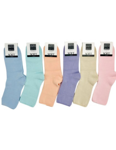 Calzini donna morbidosi taglio laser Goffredo Berenzi 3025 ( 6 paia)