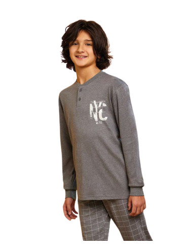 Pigiama da ragazzo in caldo cotone Il Granchietto GP4138