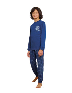 Pigiama da ragazzo in caldo cotone Il Granchietto GP4138