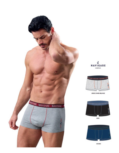 Group 3 stretch cotton men boxer Navigare 21502Z