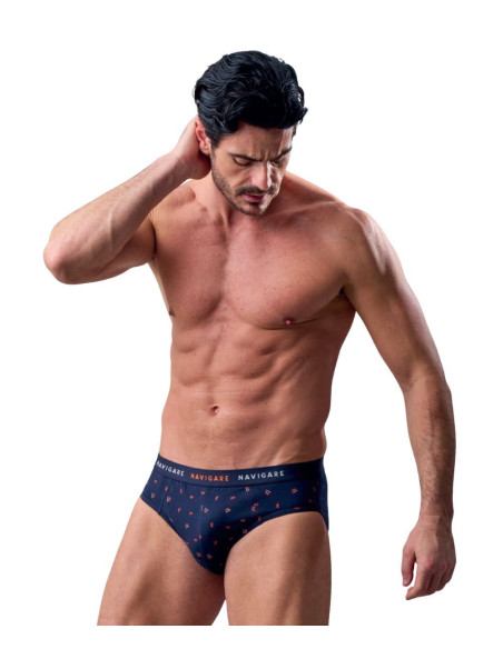 Gruppo 6 slip uomo in cotone elasticizzato Navigare 215445