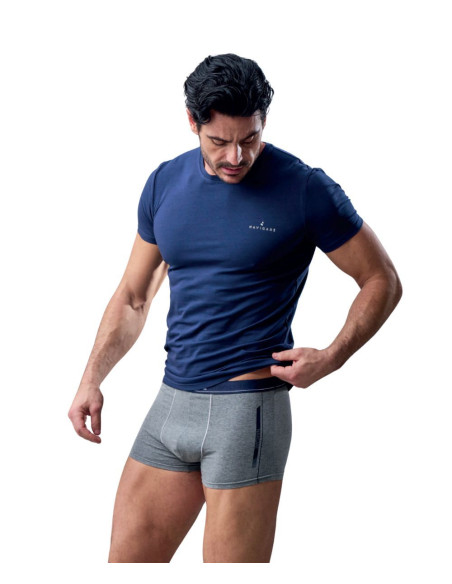 Men's set with t-shirt and boxer Navigare 21562
