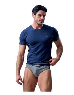 Men's set with t-shirt and briefs Navigare 21563