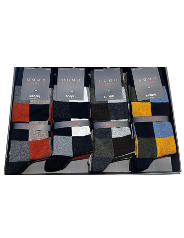 Group 3 men warm cotton short socks Scopri Prisco Sondrio