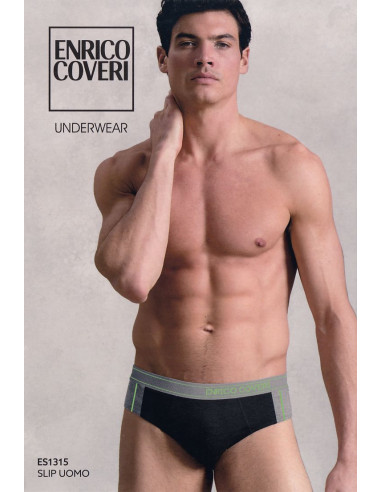 Gruppo 6 slip uomo in cotone elasticizzato Enrico Coveri ES1315