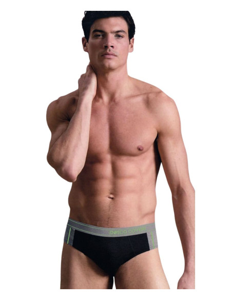 Gruppo 6 slip uomo in cotone elasticizzato Enrico Coveri ES1315