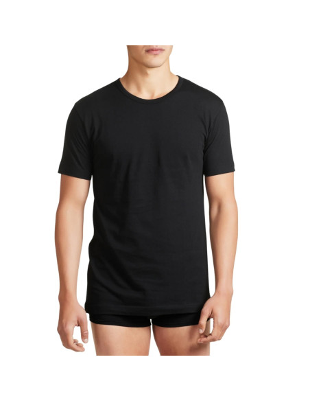 Gruppo 2 t-shirt uomo girocollo in puro cotone Ragno 601417