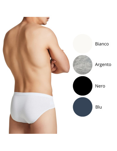 Group 3 men's midi briefs in stretch cotton Ragno 61147Q