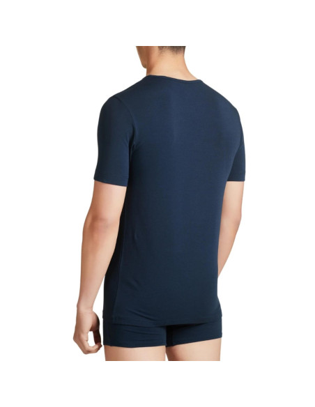 Group 2 men's stretch cotton V-neck t-shirt Ragno 611478