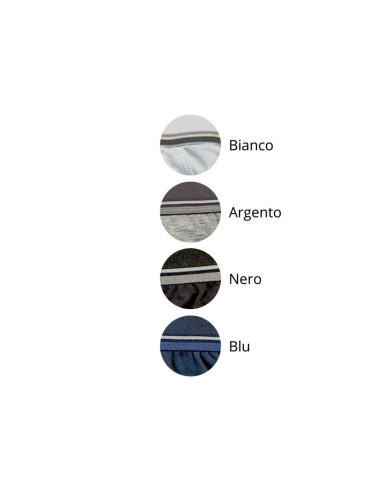 Gruppo 3 slip uomo in cotone elasticizzato Ragno 61147P