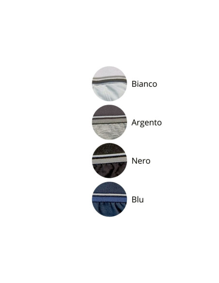 Gruppo 3 slip uomo in cotone elasticizzato Ragno 61147P