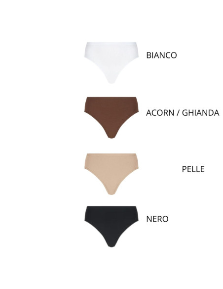 Women's stretch cotton briefs Ragno DM05BN