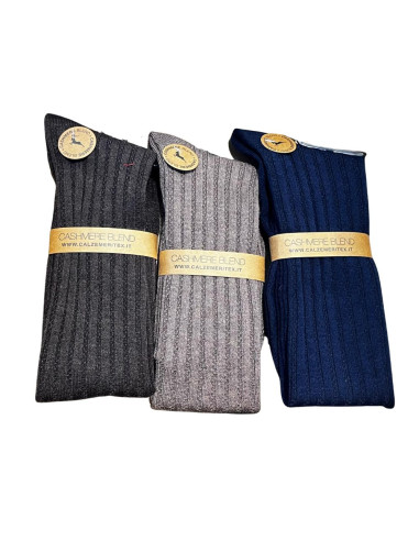 MEN'S LONG CASHMERE MERITEX 1510 SOCKS (1 PAIR)