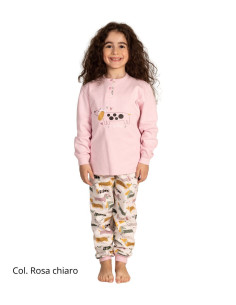 Girl's warm cotton fleece pajamas Gary 3054 2