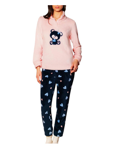 Women's seraph coral pile pajamas SieLei Gardena GA16