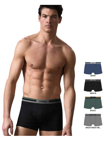 Group 6 stretch cotton men boxer Enrico Coveri EB1312