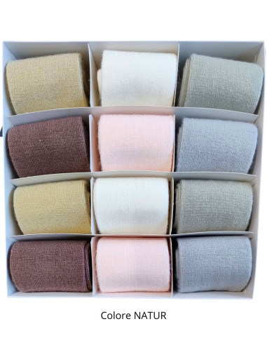 6 pairs women's soft and warm long socks Goffredo Berenzi 3021 6 pairs women's soft and warm long socks Goffredo Berenzi 3021