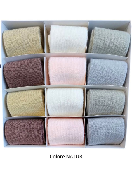 6 pairs women's soft and warm long socks Goffredo Berenzi 3021 6 pairs women's soft and warm long socks Goffredo Berenzi 3021