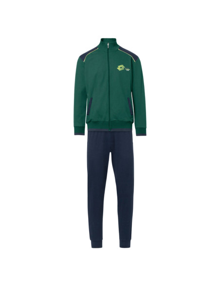 Men's fleece cotton tracksuit with zip Lotto LA2039